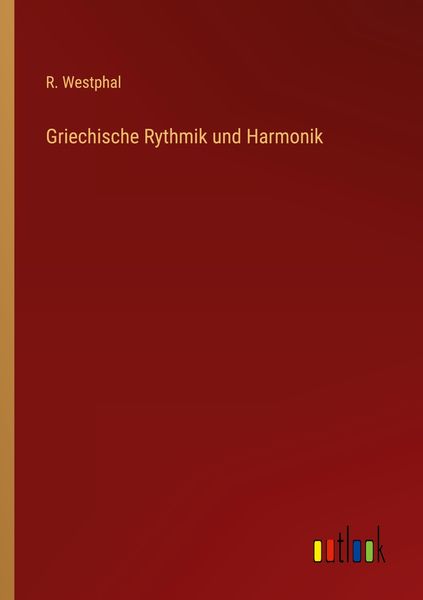 Produktbild: Griechische Rythmik und Harmonik