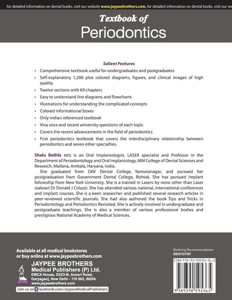 Produktbild: Textbook of Periodontics