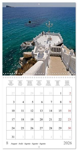 Produktbild: Costa Blanca Spain&acute;s Sun-Kissed South (Wall Calendar 2026 12 &times; 12 Inch) CALVENDO 12 Month Wall Calendar