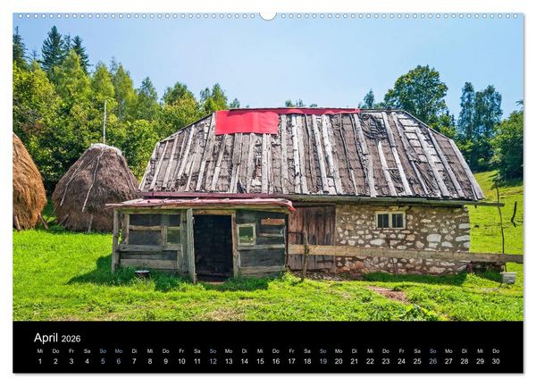 Produktbild: Bauernh&auml;user in Siebenb&uuml;rgen (Wandkalender 2026 DIN A2 quer), CALVENDO Monatskalender