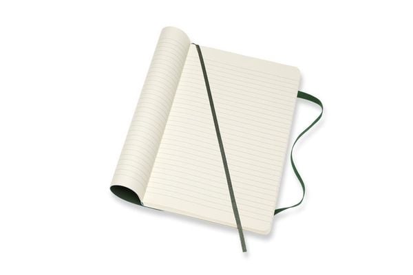 Produktbild: Moleskine Notizbuch Large/A5, Liniert, Myrtengr&uuml;n
