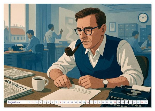 Produktbild: Siegfried Lenz (Tischkalender 2026 DIN A5 quer), CALVENDO Monatskalender
