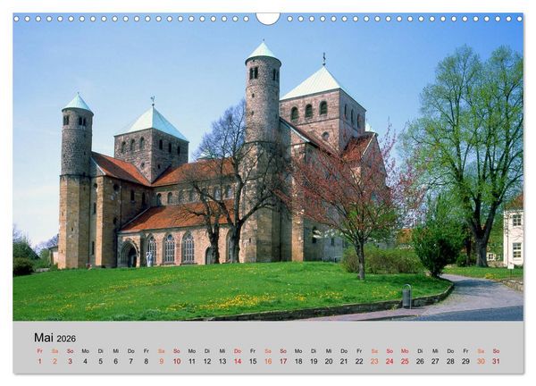 Produktbild: UNESCO Welterbest&auml;tten in Deutschland (Wandkalender 2026 DIN A3 quer), CALVENDO Monatskalender
