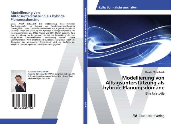 Produktbild: Modellierung von Alltagsunterst&uuml;tzung als hybride Planungsdom&auml;ne