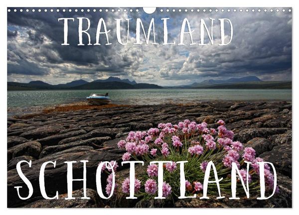 Traumland Schottland (Wandkalender 2024 DIN A3 quer), CALVENDO Monatskalender