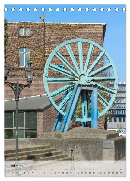 Produktbild: Historisches Duisburg (Tischkalender 2026 DIN A5 hoch), CALVENDO Monatskalender