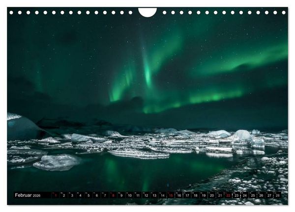 Produktbild: Faszination Licht am Polarkreis (Wandkalender 2026 DIN A4 quer), CALVENDO Monatskalender