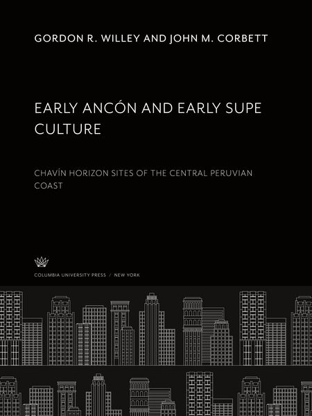 Produktbild: Early Anc&oacute;n and Early Supe Culture