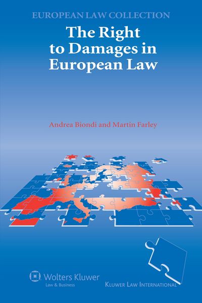 Produktbild: Right to Damages in European Law