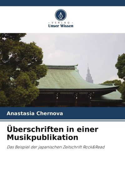 Überschriften in einer Musikpublikation -