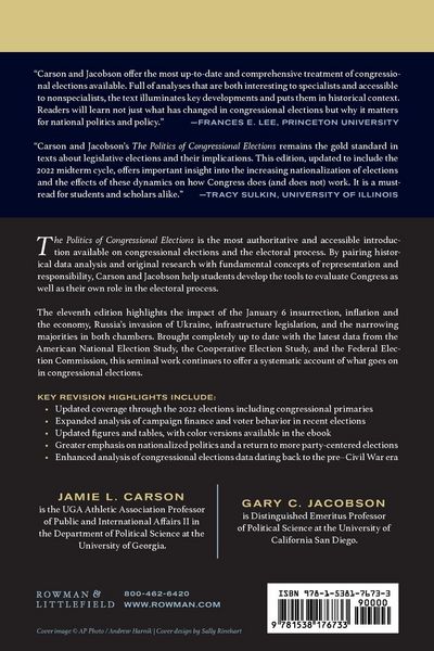 Produktbild: Politics of Congressional Elections