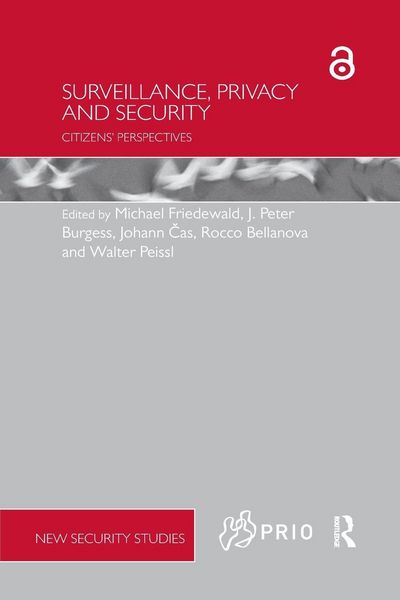 Produktbild: Surveillance, Privacy and Security