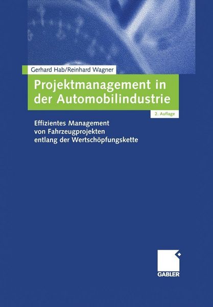 Produktbild: Projektmanagement in der Automobilindustrie