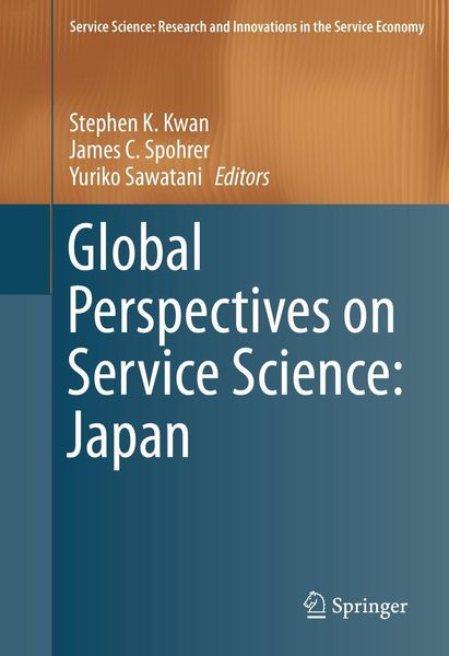 Produktbild: Global Perspectives on Service Science: Japan