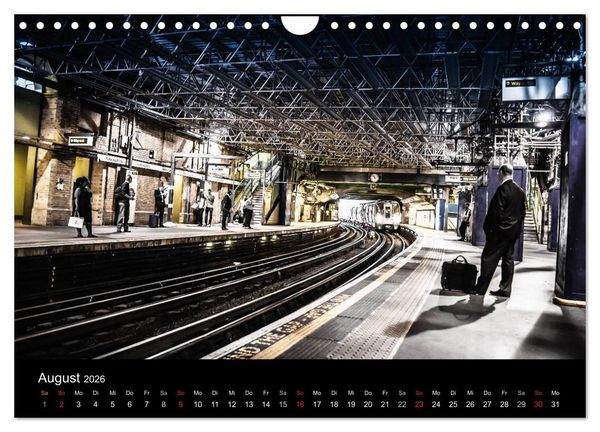Produktbild: London - street view (CH-Version) (Wandkalender 2026 DIN A4 quer), CALVENDO Monatskalender
