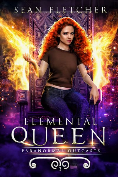 Produktbild: Elemental Queen (Paranormal Outcasts, #3)