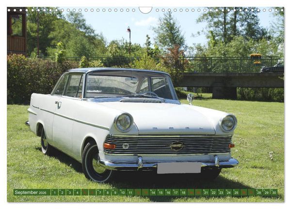 Produktbild: Opel Oldtimer mit dem Blitz (Wandkalender 2026 DIN A3 quer), CALVENDO Monatskalender