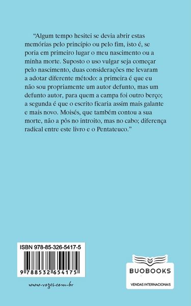 Produktbild: Mem&oacute;rias p&oacute;stumas de Br&aacute;s Cubas
