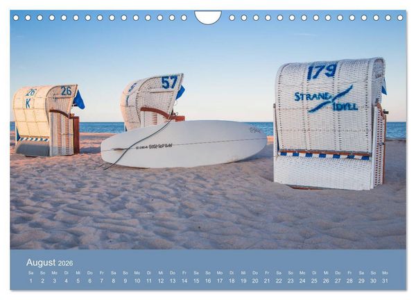 Produktbild: Gr&ouml;mitz - Ein Jahr Urlaub (Wandkalender 2026 DIN A4 quer), CALVENDO Monatskalender