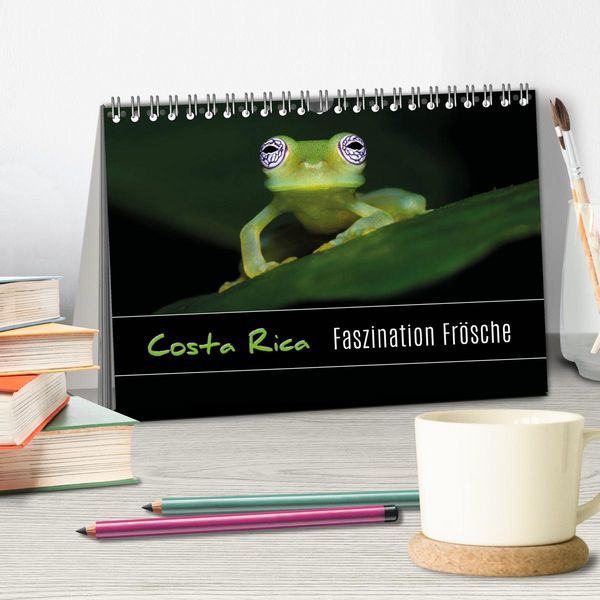 Produktbild: Costa Rica - Faszination Fr&ouml;sche (Tischkalender 2026 DIN A5 quer), CALVENDO Monatskalender