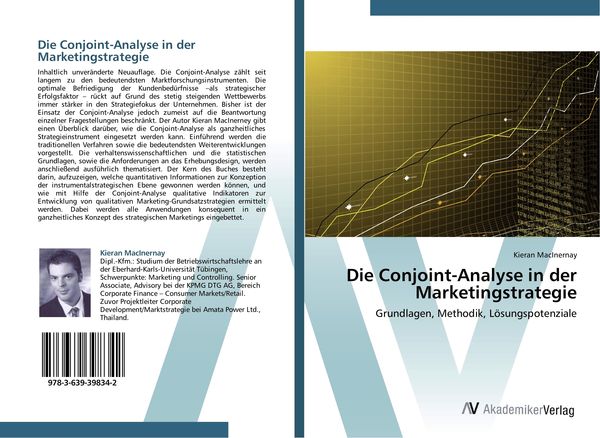 Produktbild: Die Conjoint-Analyse in der Marketingstrategie