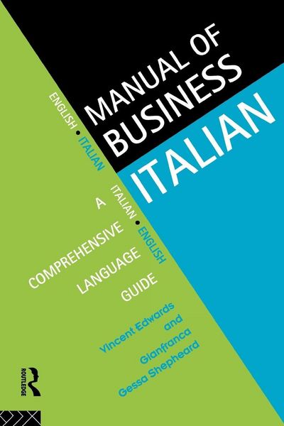 Produktbild: Manual of Business Italian