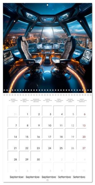 Produktbild: AI Real thrill (Wall Calendar 2026 12 &times; 12 Inch) CALVENDO 12 Month Wall Calendar