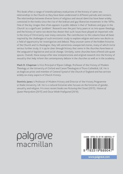 Produktbild: New Approaches in History and Theology to Same-Sex Love and Desire