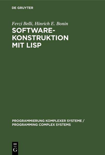 Produktbild: Software-Konstruktion mit LISP