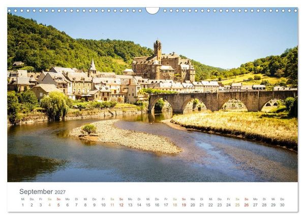 Produktbild: Malerisches Frankreich (Wandkalender 2027 DIN A3 quer), CALVENDO Monatskalender