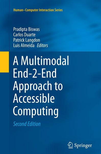 Produktbild: A Multimodal End-2-End Approach to Accessible Computing