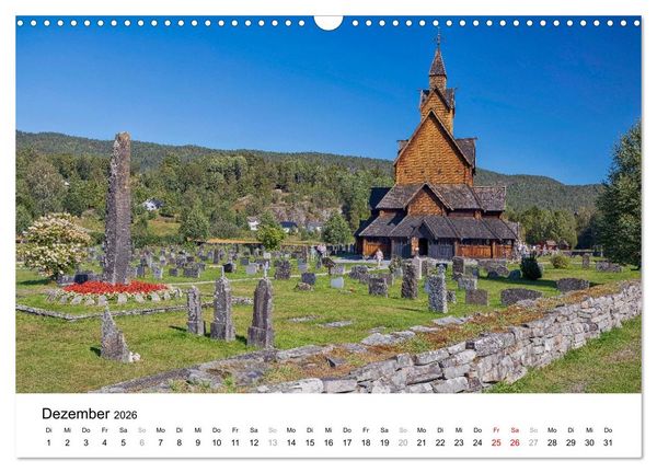 Produktbild: Norwegen - Magie aus Licht und Landschaft (Wandkalender 2026 DIN A3 quer), CALVENDO Monatskalender