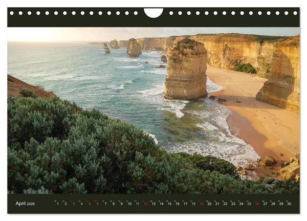 Produktbild: Australien - Farbige Vielfalt (Wandkalender 2026 DIN A4 quer), CALVENDO Monatskalender