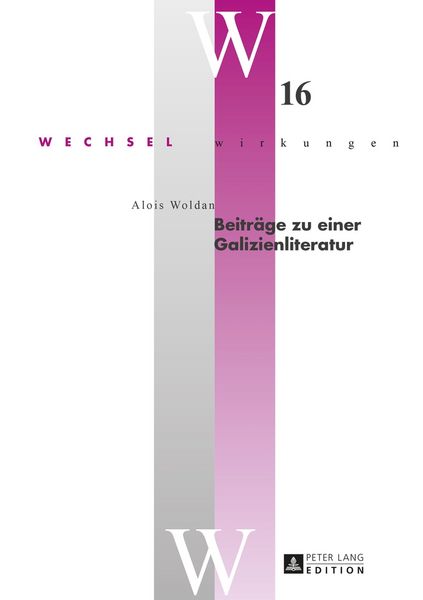 Produktbild: Beitr&auml;ge zu einer Galizienliteratur