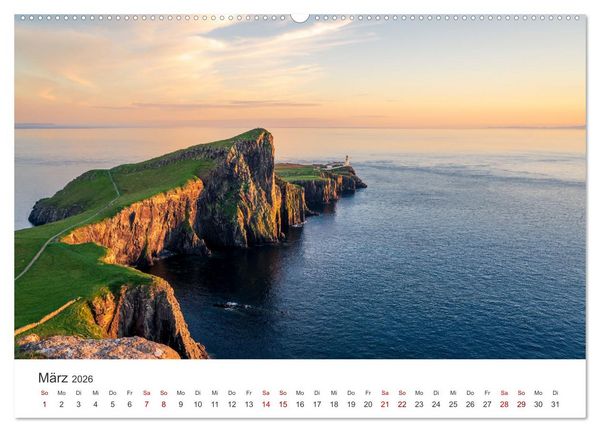 Produktbild: Schottland - Die wilde Sch&ouml;nheit der Highlands (Wandkalender 2026 DIN A2 quer), CALVENDO Monatskalender