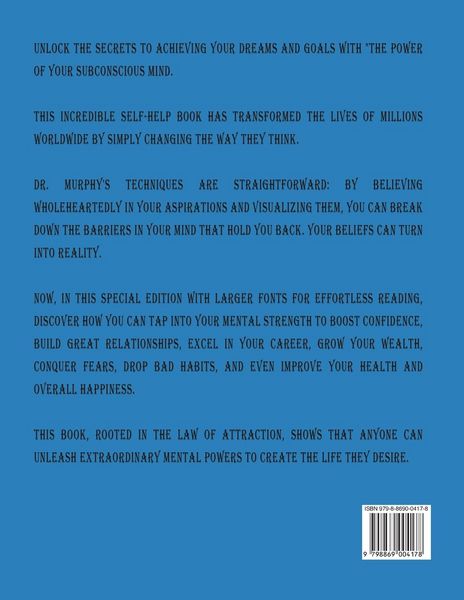 Produktbild: The Power of Your Subconscious Mind