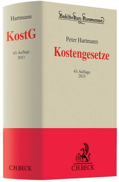 Produktbild: Kostengesetze