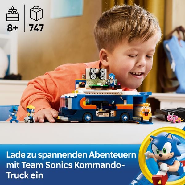 Produktbild: LEGO Sonic the Hedgehog Team Sonics Kommando-Truck 77006, Spielzeug