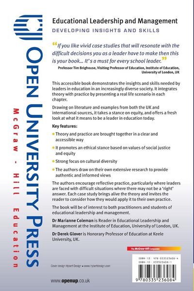 Produktbild: Educational Leadership and Management: Developing Insights and Skills