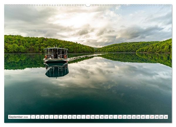 Produktbild: Welterbe in Kroatien - Plitvicer Seen (Wandkalender 2026 DIN A2 quer), CALVENDO Monatskalender