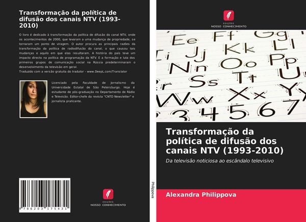 Produktbild: Transforma&ccedil;&atilde;o da pol&iacute;tica de difus&atilde;o dos canais NTV (1993-2010)
