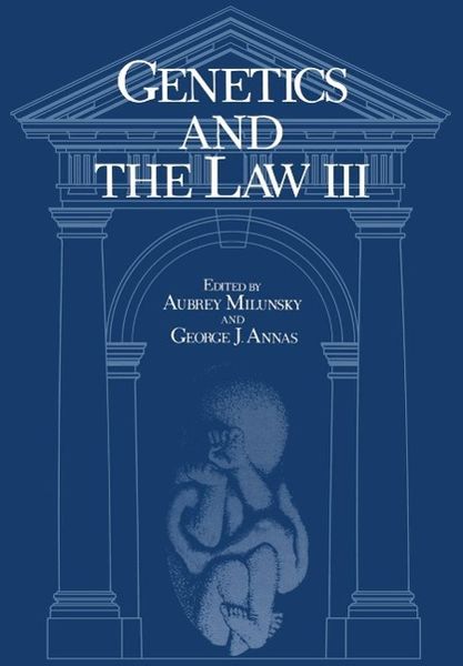 Produktbild: Genetics and the Law III