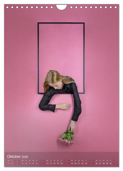 Produktbild: framed portraits - fine art Fotografie von Michael Allmaier (Wandkalender 2026 DIN A4 hoch), CALVENDO Monatskalender