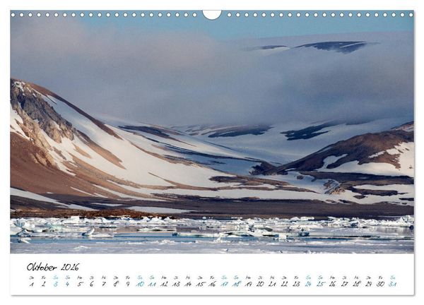 Produktbild: 78&deg; Nord - Arktische Momente in Svalbard (Wandkalender 2026 DIN A3 quer), CALVENDO Monatskalender