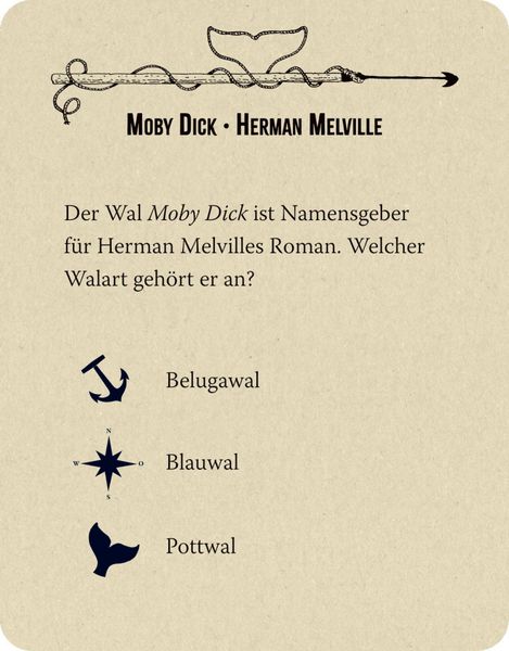 Produktbild: Schachtelspiel: Moby Dick - Das Quiz