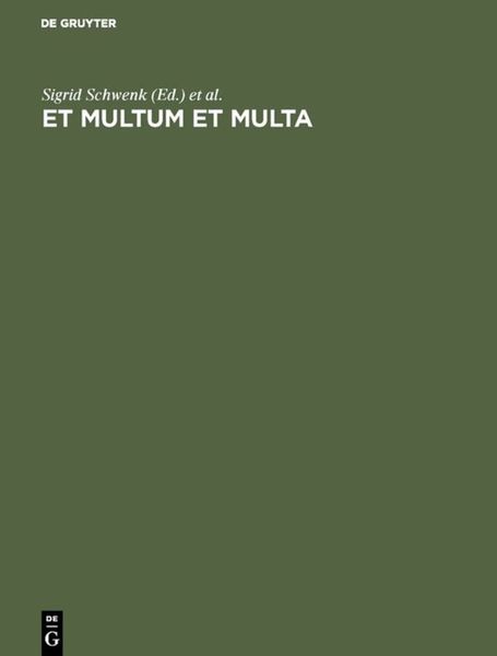 Produktbild: Et Multum et Multa