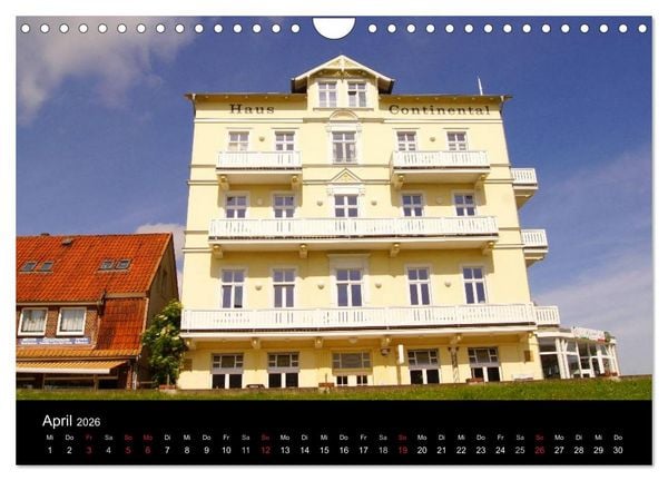 Produktbild: Cuxhaven an der Nordsee (Wandkalender 2026 DIN A4 quer), CALVENDO Monatskalender