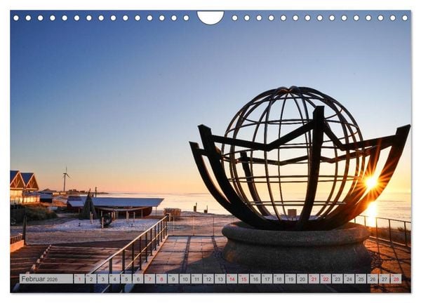 Produktbild: Westj&uuml;tland - D&auml;nemarks Westen erleben (Wandkalender 2026 DIN A4 quer), CALVENDO Monatskalender