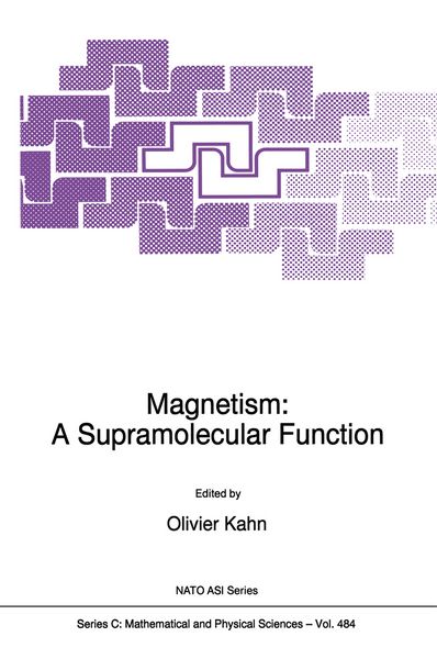 Produktbild: Magnetism: A Supramolecular Function