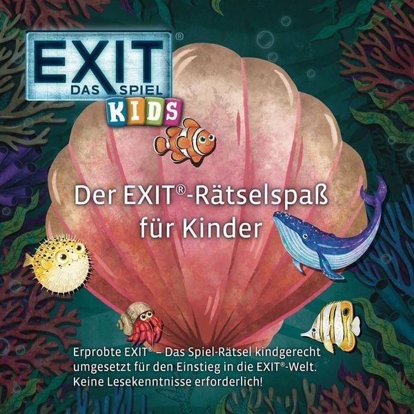 Produktbild: EXIT&reg; - Das Spiel - Kids: R&auml;tselspa&szlig; im Meer
